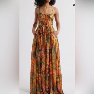 Sani Leela Metallic Gown XS *Flaw